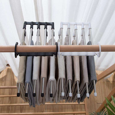 Adjustable Trouser Pants Hanger Organizer - second image