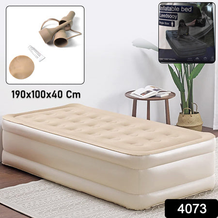 Portable Inflatable Air Bed - Folding Lazy Lounger for Home & Travel