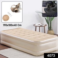 Portable Inflatable Air Bed - Folding Lazy Lounger for Home & Travel