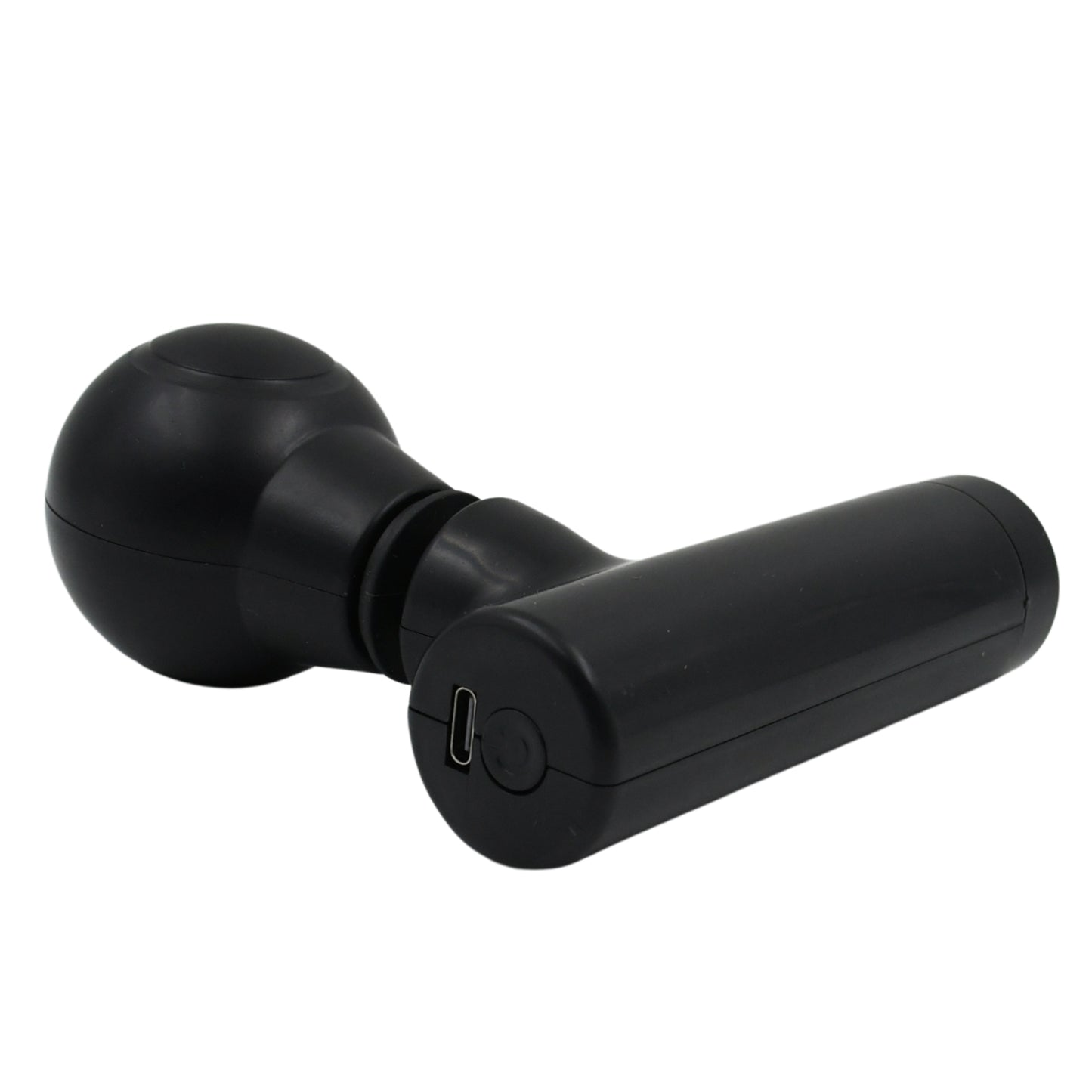 Black Mini Pocket Size Vibrator Full Body Massager Cordless One Button Operation For Body Pain  Relaxation - LootFaat