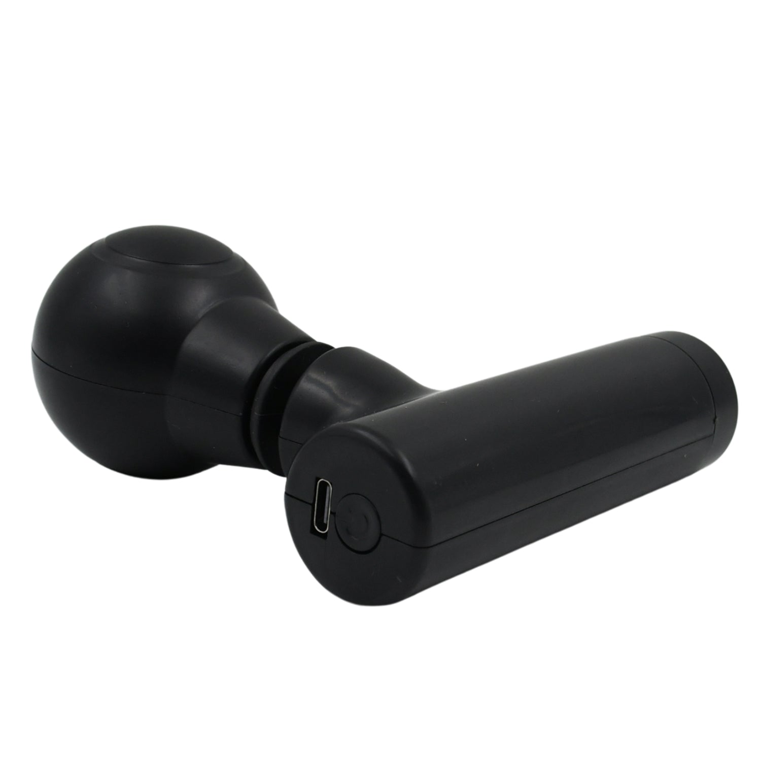 Black Mini Pocket Size Vibrator Full Body Massager Cordless One Button Operation For Body Pain  Relaxation - LootFaat