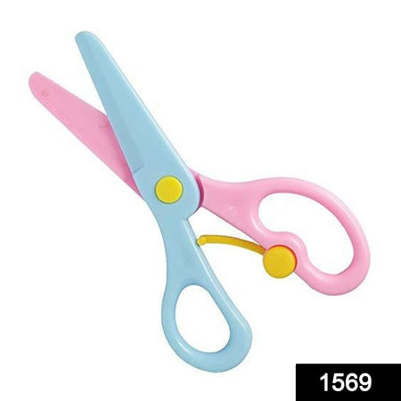 Kids Handmade Plastic Safety Scissors Safety Scissors - LootFaat
