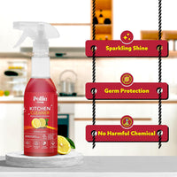 Pollic Kadam Concentrated Kitchen Surface Cleaner Refill Kit With Spray Bottle