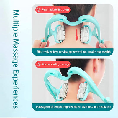 Neck Shoulder Massager Portable Relieving The Back For Men Relieving The Waist Women (1pc) - second image
