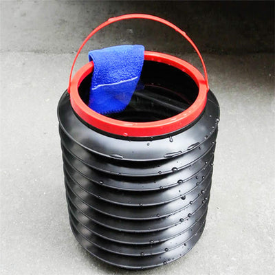 Foldable Storage Bucket  Water Container  Dustbin Multiuse Bucket For Home  Car  Kitchen Use Bucket - second image