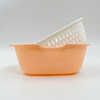 2785 2 In 1 Basket Strainer To Rinse Various Types Of Items Like Fr... Home & Kitchen product overview
