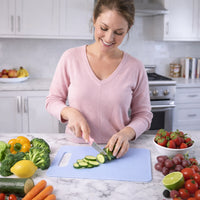Close up of 3 In 1 Multipurpose Kitchen Fruit  Vegetable Cutting Board Set - Ho... features and build quality