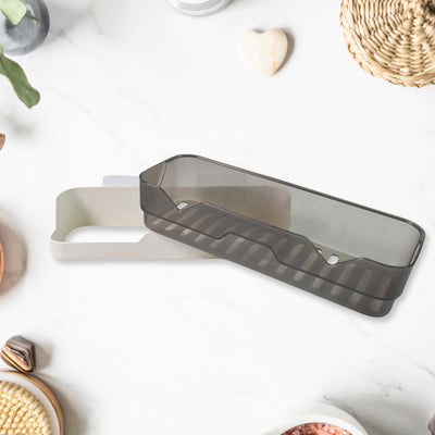 Wall Mounted Adhesive Bathroom Shower Caddy  Shelf  Plastic (1 Pc) - second image