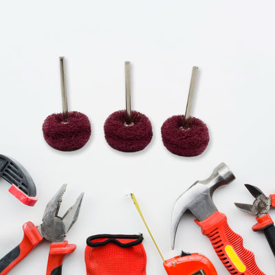 Abrasive Buffing Polishing Wheel Set (3 Pcs) - second image