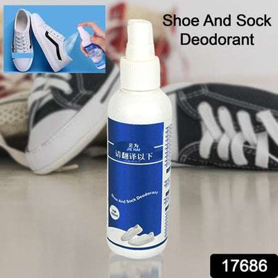 Deodorant Spray For Shoes  Socks Shoe Deodorizer Spray Shoe Odor Eliminator Spray Sneaker  Shoe Deodorant Freshness For Work Shoes Safety Shoes Sports Shoes  More (100 Ml)