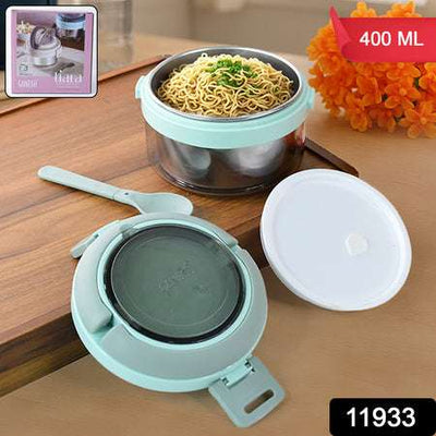 Ganesh Tiara 400ml Insulated Stainless Steel Lunch Box with Spoon