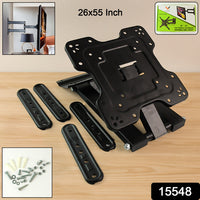 Full Motion TV Wall Mount Bracket for 26-55 Inch TVs