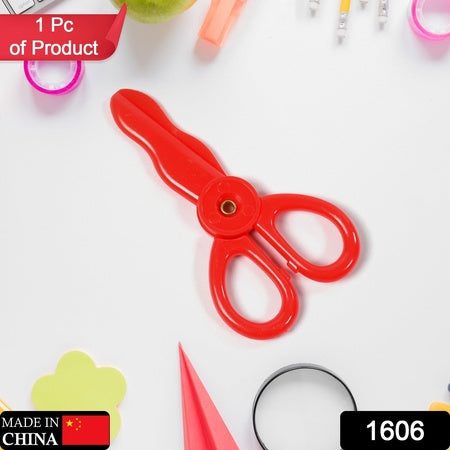Plastic Child-safe Scissor Set Toddlers Training Scissors Pre-school Training Scissors And Children Art Supplies - LootFaat