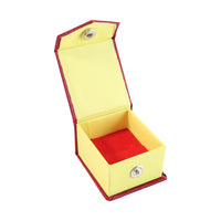 Premium Elegant Ring Gift Box With Soft Velvet Cushion