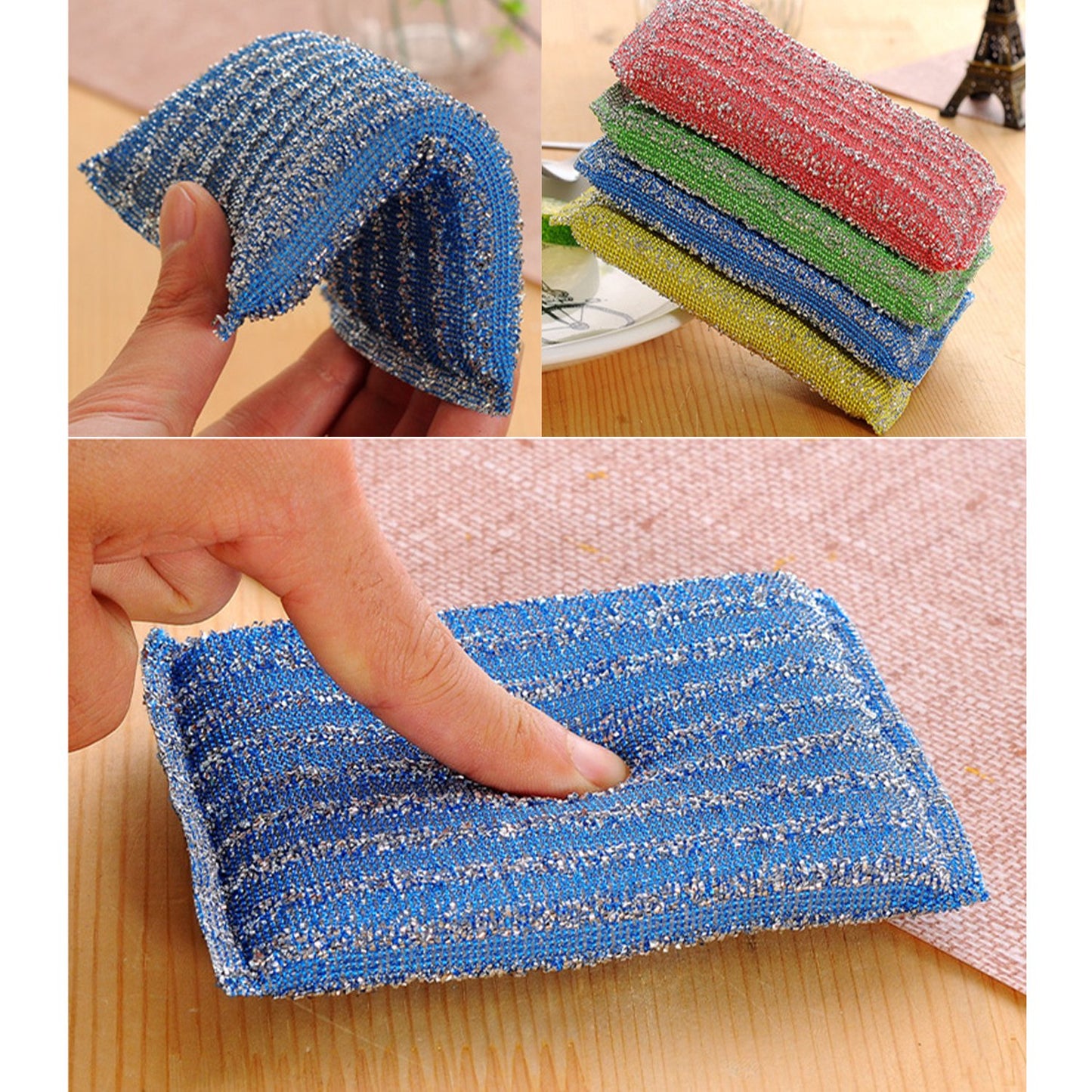 2385 Scratch Proof Kitchen Utensil Scrubber Pad (Pack Of 12) - Home... Home & Kitchen product overview