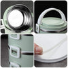 2-Layer Stainless Steel Insulated Lunch Box for Hot Food