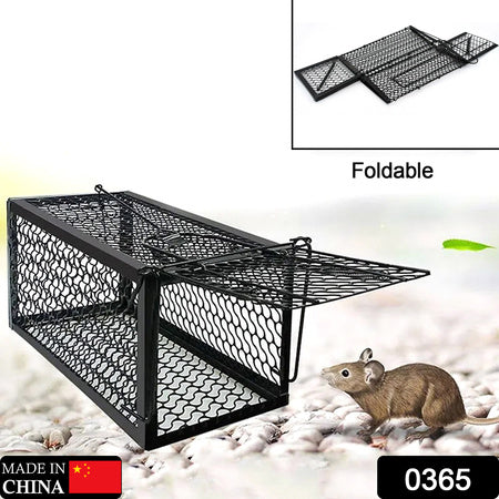 Foldable Mouse Trap Squirrel Trap Small Live Animal Trap Mouse Voles Hamsters Live Cage Rat Mouse Cage Trap For Mice Easy To Catch And Release - LootFaat
