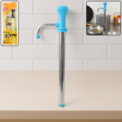 Supermom Manual Stainless Steel Oil Pump Dispenser (1 Pc) - second image