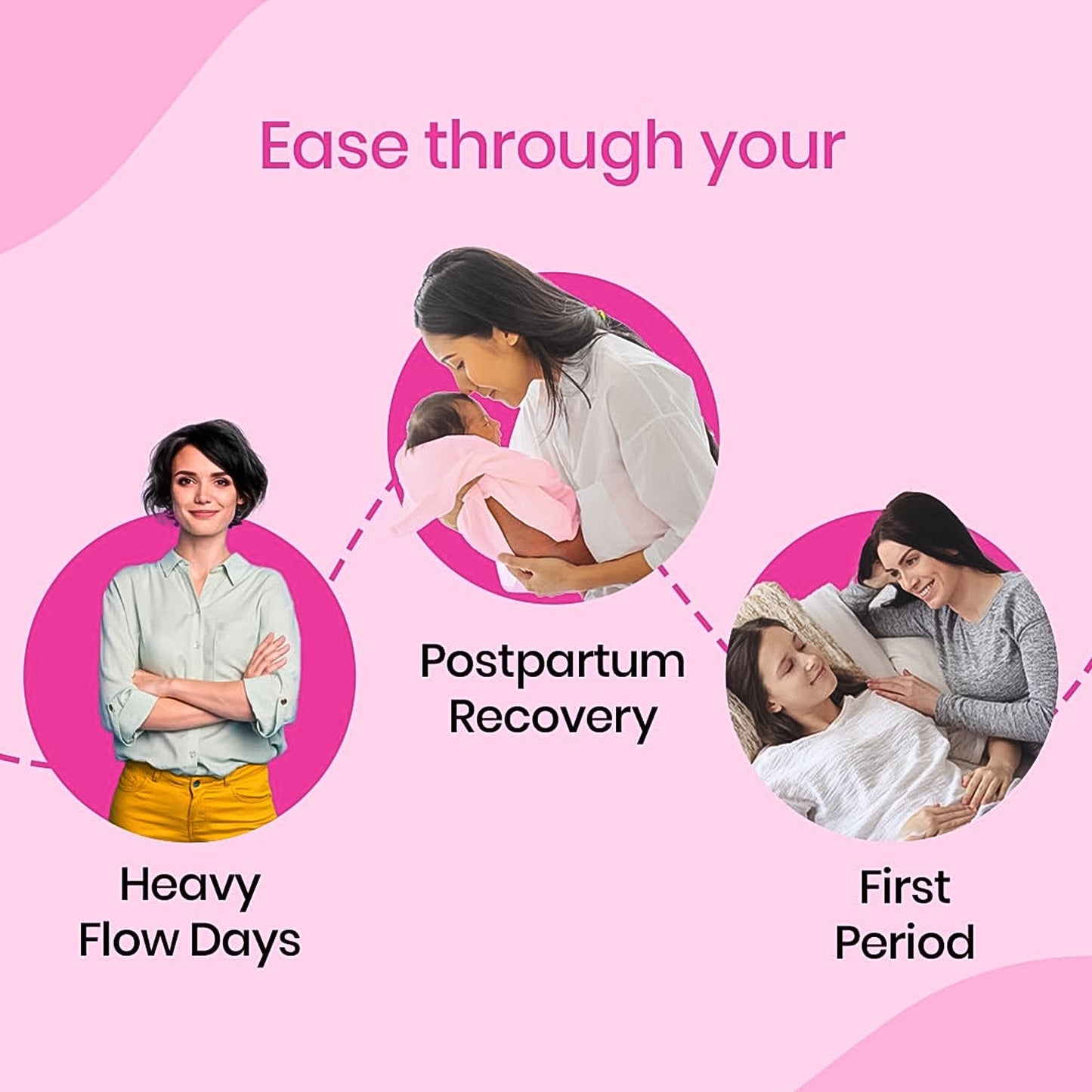 Blue Lady Extra Long Pads With Wides Wings Sanitary Pads  280 Mm 40-pack - LootFaat