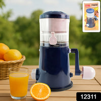 Ritu Rapid Hand Juicer: Manual Fruit & Vegetable Juice Extractor