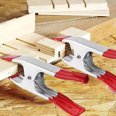 Metal Spring Clamps Heavy Duty Spring Metal Clips Clamp  (5 Pcs Set) - second image