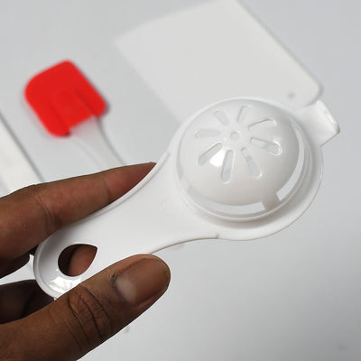 5358a  Cake Making And Decorating Tools Combo Suitable For Kitchen Home And Bakery ( 3pc Set ) - second image