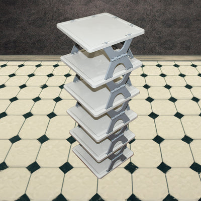 Foldable Shoe Rack - Multi-Layer Entryway Organizer - second image