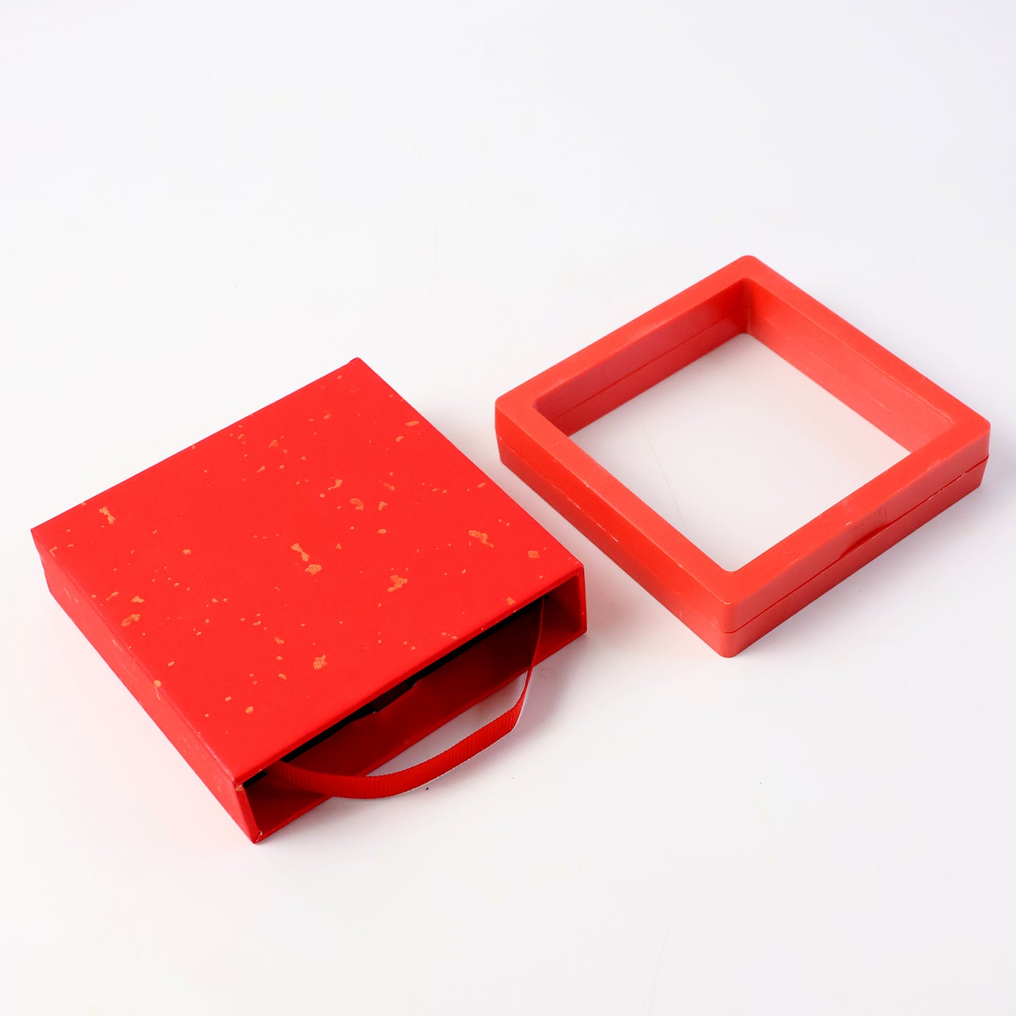 Transparent Jewellery Display Box (9x9 Cm  1 Pc)