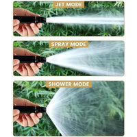 High Pressure Car Washer Spray Gun with Adjustable Nozzle & Connectors