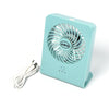 Portable Desk Fan Big Table Fan 3 Step Speed Setting Fan Personal Desk Fan Suitable For Office  School  Home Use (Battery Not Include)
