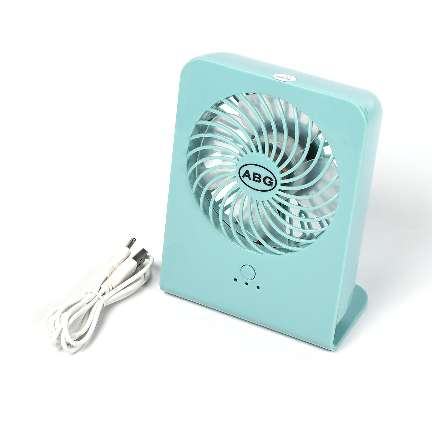 Portable Desk Fan Big Table Fan 3 Step Speed Setting Fan Personal Desk Fan Suitable For Office  School  Home Use (Battery Not Include) - LootFaat
