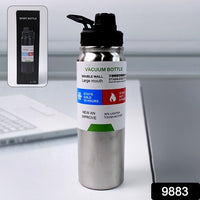 Stainless Steel Double Wall Vacuum-insulated Drink Water Bottle (800 Ml) - LootFaat