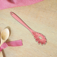 5425 Pasta Fork Silicone Cookware Spaghetti Strainer Server Spoon No Hurt The Pot High Temperature Resistant Nonslip.