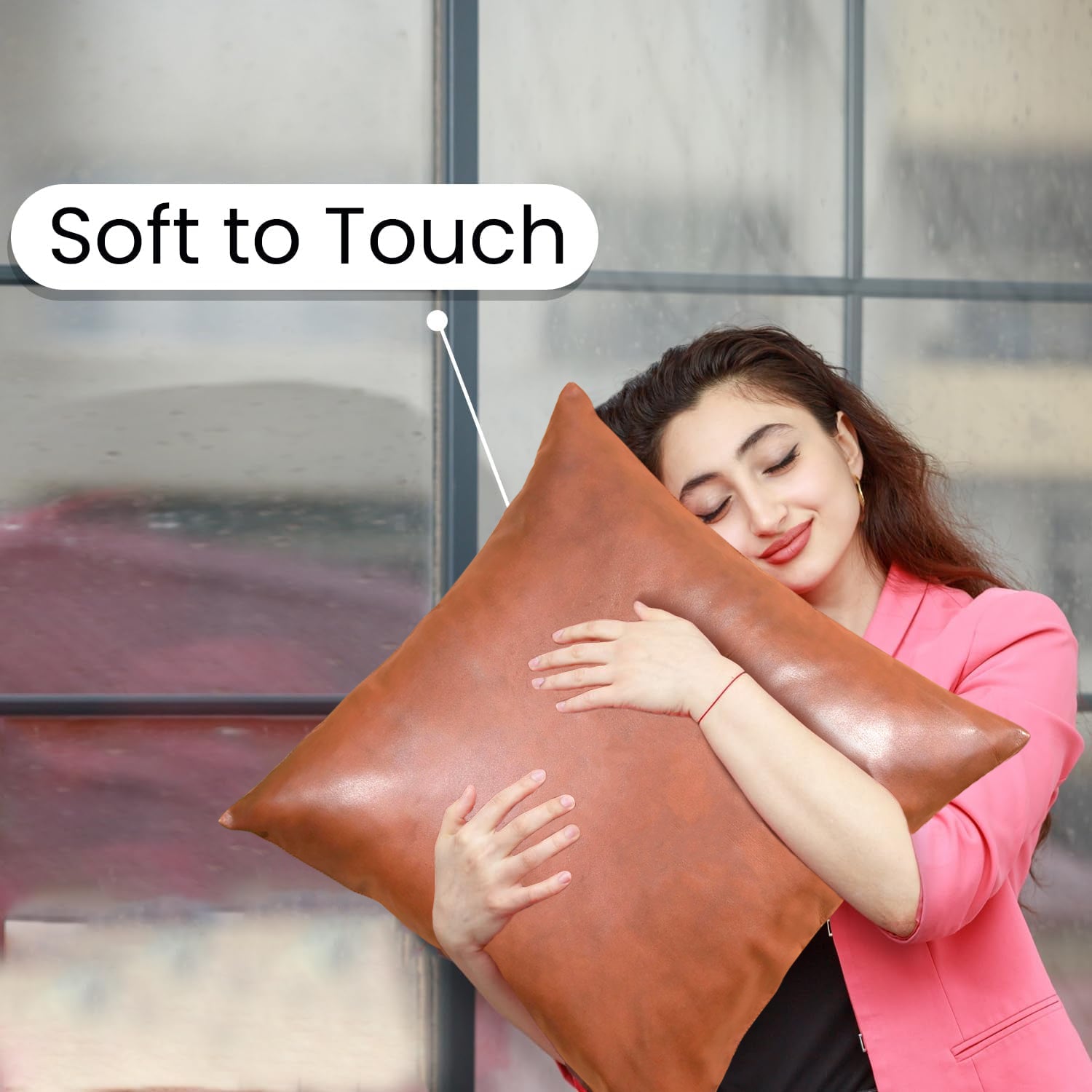 Pillow Covers Couch Pillows Cover Soft Decorative Pillow Covers Pillowcase For Bed Sofa Chair Bedroom Home Farmhouse Decor Living Room Home Decor (38  40 Cm) - LootFaat