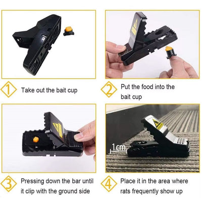 Big Mouse Trap With Extremely Highly Sensitive Trigger Mechanism (1 Pc) - second image