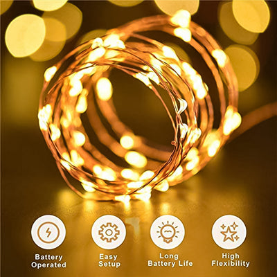 Led Flexible Wire Waterproof Lights For Party (2aa Battery Operated Battery Not Included) - second image