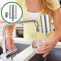 Stainless Steel Faucet Water Filter Purifier for Kitchen Sink