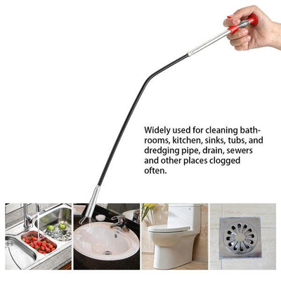 1634 Metal Wire Brush Sink Cleaning Hook Sewer Dredging Device - second image