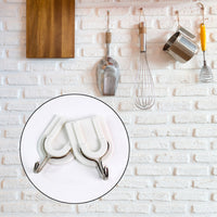 Multipurpose Strong Small Stainless Steel Adhesive Wall Hooks