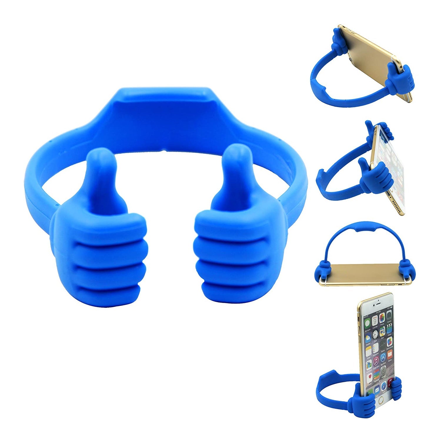 4 Pc Hand Shape Mobile Stand Used In All Kinds Of Places Including Household And Offices As A Mobile Supporting Stand. - LootFaat
