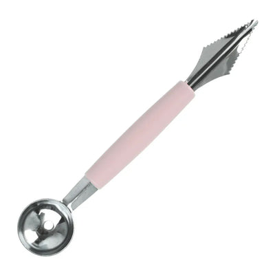 7031 Multifunctional Stainless Steel Fruit Vegetable Pattern Carving Knife Peeler Corer Spherical Dig Ball Scoop Garnishing Dig Ball Spoon Kit. - second image