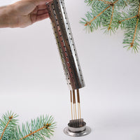 Stainless Steel Agarbatti Stand For Puja (1 Pc) - LootFaat