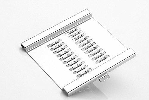6 In 1 Stainless Steel Kitchen Chips Chopper Cutter Slicer And Grater With Handle - LootFaat