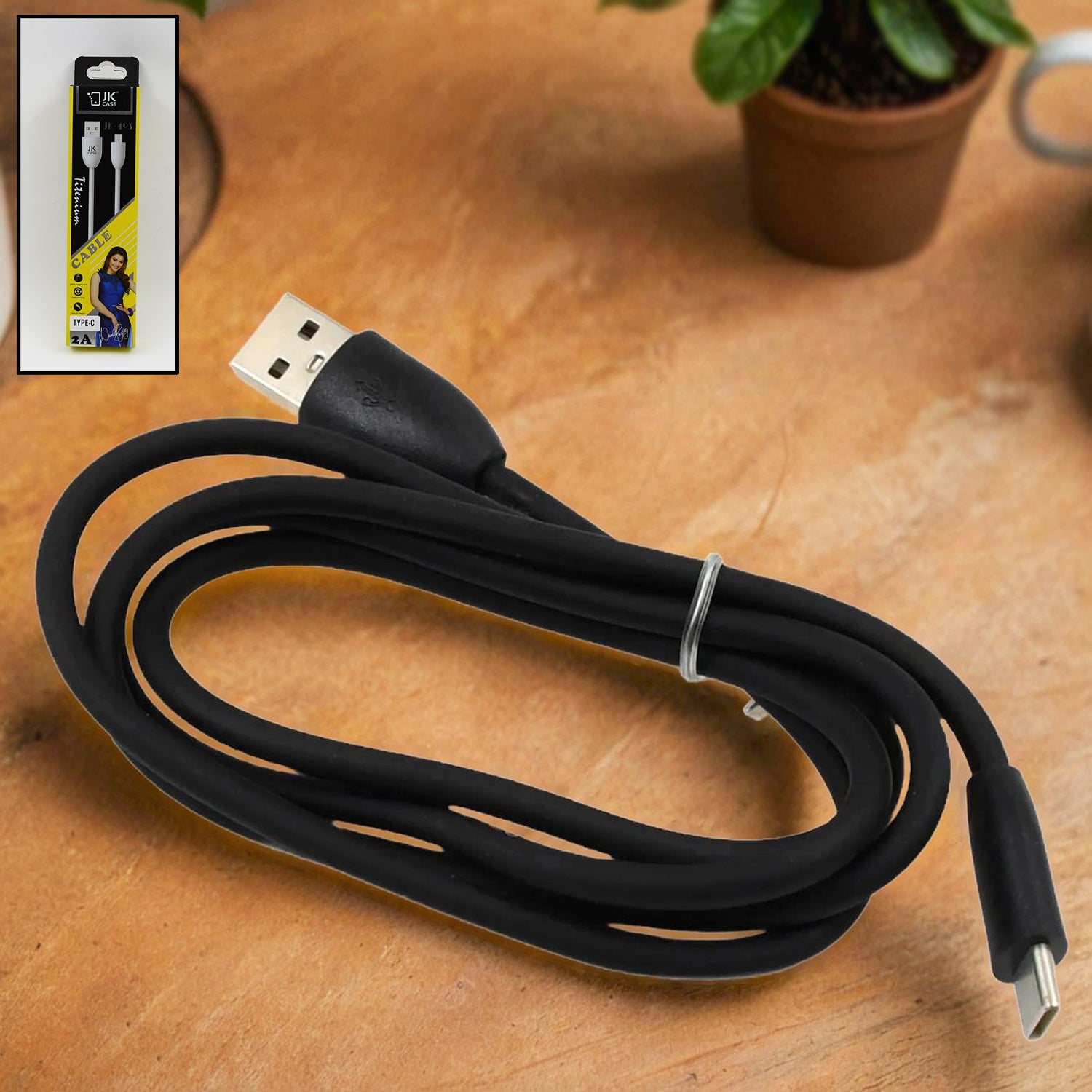 2a Type C Data Cable Fast Charging Data Transfer Cable (1 Pc) - LootFaat