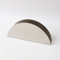 Stainless Steel Half-moon Shaped Tissue Paper Napkin Holder Stand (1 Pc)