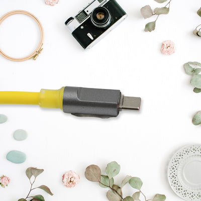 Type C Data Cable Fast Charging With Light (1 Mtr.  1 Pc) - second image