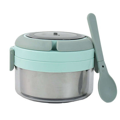 Ganesh Tiara 400ml Insulated Stainless Steel Lunch Box with Spoon - second image