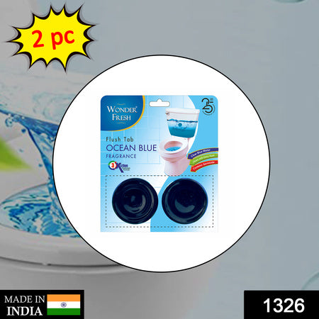 Toilet Cleaner Flush Tab Ocean Blue 100 Gram - LootFaat