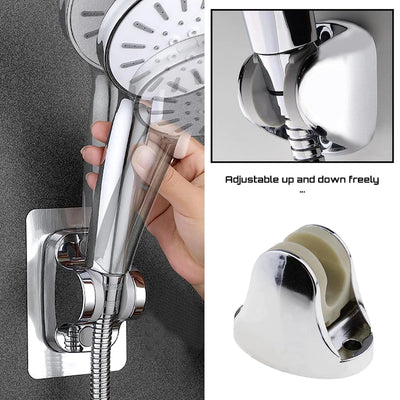 Adjustable Hand Shower Holder With Fixing Screws Adjustable Bracket For Bathroom (Loose) - second image